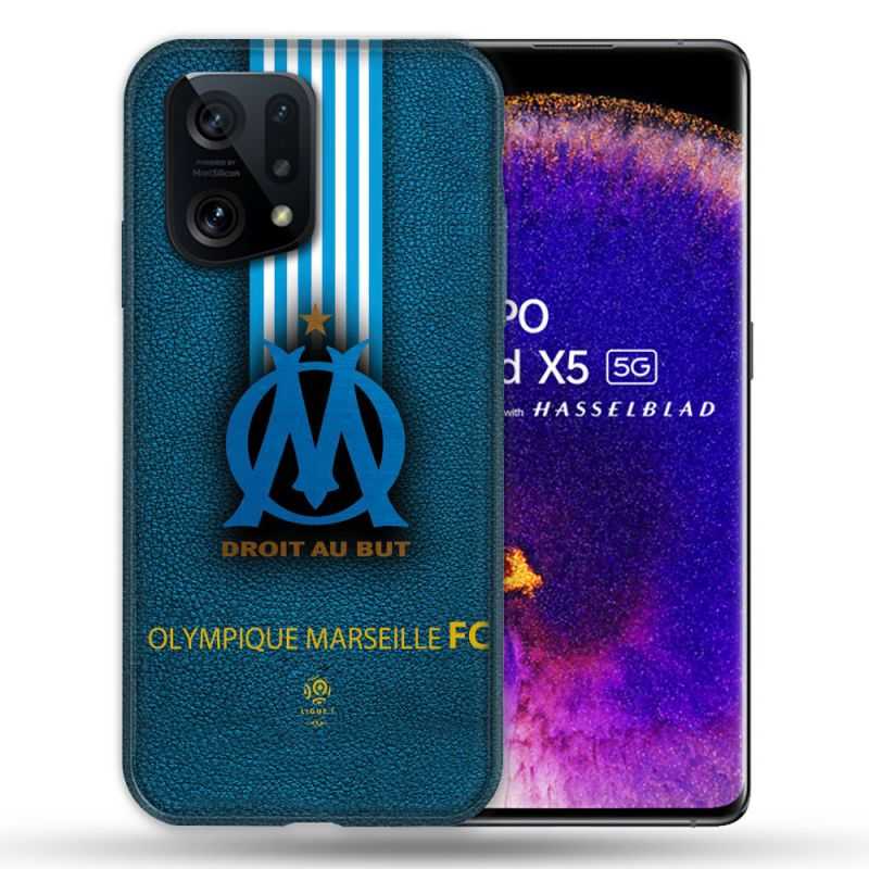 Coque Pour Oppo Find X5 Olympique Marseille OM Bande