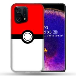 Coque Pour Oppo Find X5 Pokemon Pokeball