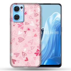 Coque Pour Oppo Find X5 Lite / Reno 7 Amour Ptis Coeurs