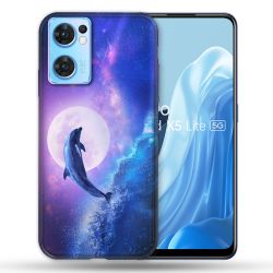 Coque Pour Oppo Find X5 Lite / Reno 7 Animal Dauphin Vague