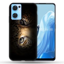 Coque Pour Oppo Find X5 Lite / Reno 7 Animal Leopard Yeux