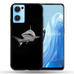 Coque Pour Oppo Find X5 Lite / Reno 7 Animal Requin Sombre