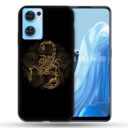 Coque Pour Oppo Find X5 Lite / Reno 7 Animal Scorpion Fresque
