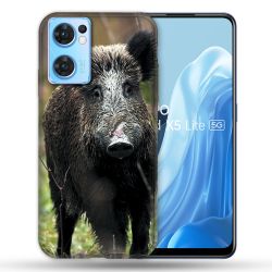 Coque Pour Oppo Find X5 Lite / Reno 7 Chasse Sanglier bois