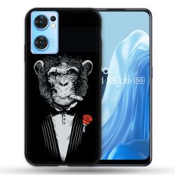 Coque Pour Oppo Find X5 Lite / Reno 7 Decale Singe Mafia