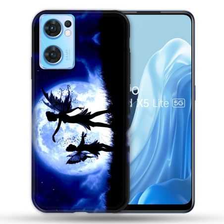 Coque Pour Oppo Find X5 Lite / Reno 7 Fantastique Fee Lune