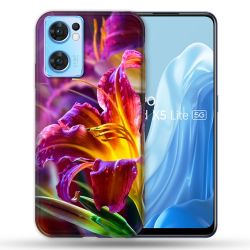 Coque Pour Oppo Find X5 Lite / Reno 7 Fleur Lys Color