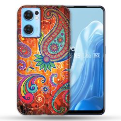 Coque Pour Oppo Find X5 Lite / Reno 7 Fleur Psychedelic