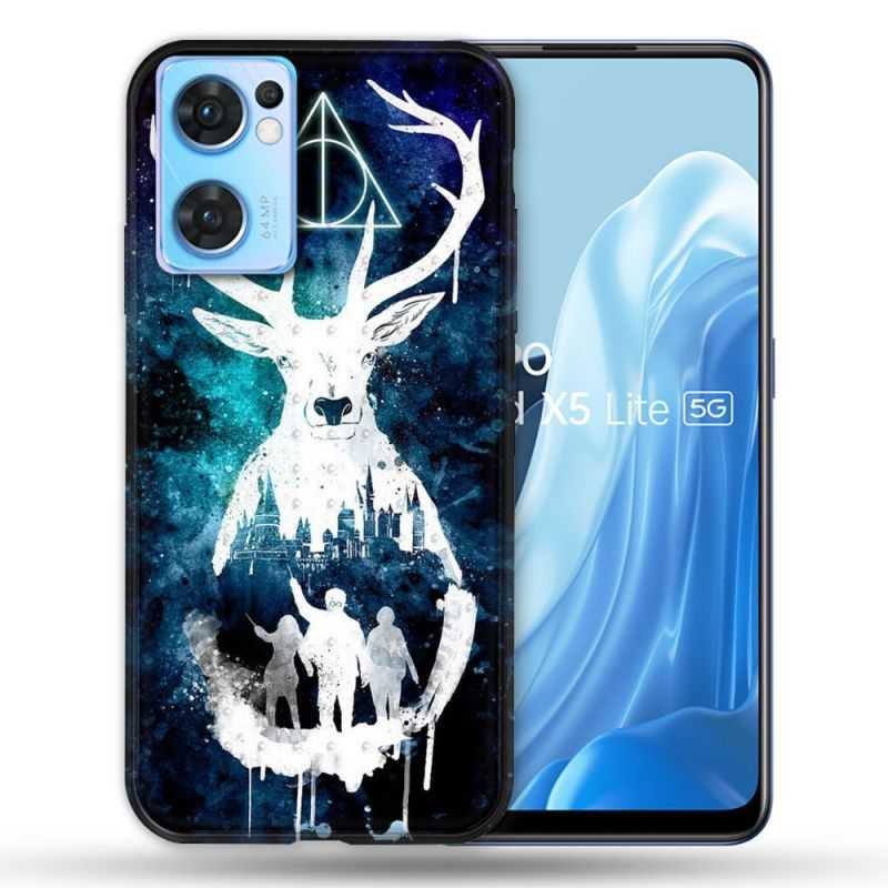 Coque Pour Oppo Find X5 Lite / Reno 7 Harry Potter Patronome