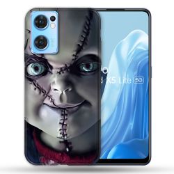 Coque Pour Oppo Find X5 Lite / Reno 7 Horreur Chucky Cicatrice