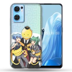 Coque Pour Oppo Find X5 Lite / Reno 7 Manga Assassination Classroom Kuro Trio