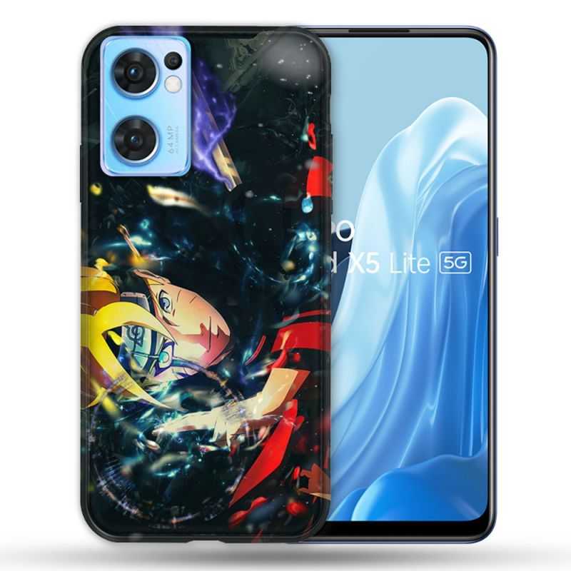 Coque Pour Oppo Find X5 Lite / Reno 7 Manga Boruto Eclair