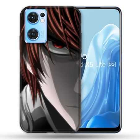 Coque Pour Oppo Find X5 Lite / Reno 7 Manga Death Note Kira