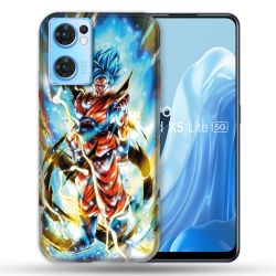 Coque Pour Oppo Find X5 Lite / Reno 7 Manga Dragon Ball Sangoku Blanc