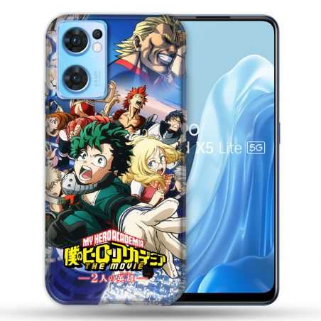 Coque Pour Oppo Find X5 Lite / Reno 7 Manga My Hero Academia Affiche