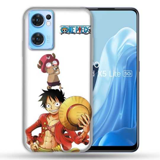 Coque Pour Oppo Find X5 Lite / Reno 7 Manga One Piece Chopper