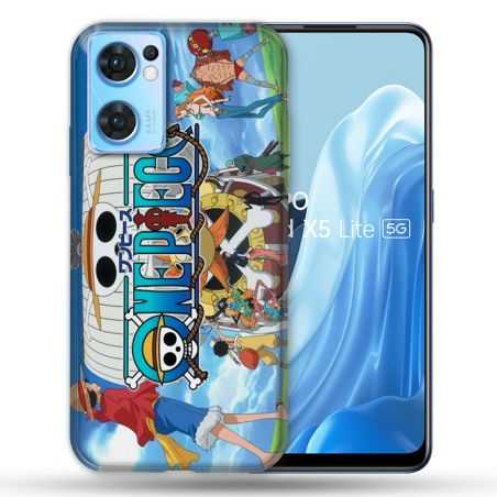 Coque Pour Oppo Find X5 Lite / Reno 7 Manga One Piece Sunny