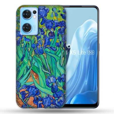 Coque Pour Oppo Find X5 Lite / Reno 7 Peinture Iris