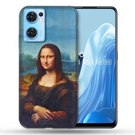 Coque Pour Oppo Find X5 Lite / Reno 7 Peinture Joconde