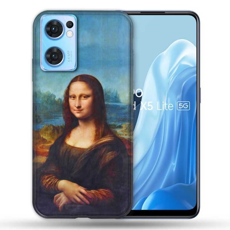 Coque Pour Oppo Find X5 Lite / Reno 7 Peinture Joconde