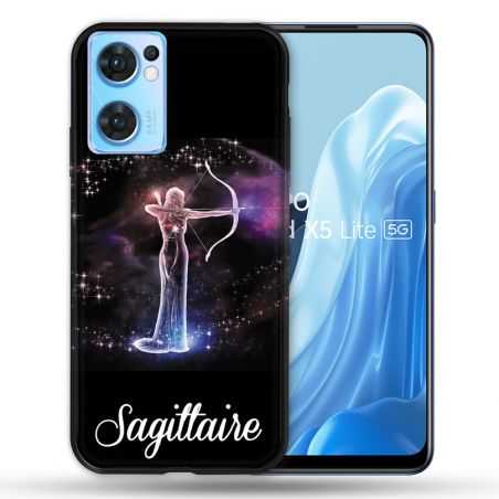 Coque Pour Oppo Find X5 Lite / Reno 7 Signe Zodiaque 2 Sagittaire