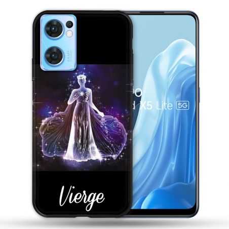 Coque Pour Oppo Find X5 Lite / Reno 7 Signe Zodiaque 2 Vierge