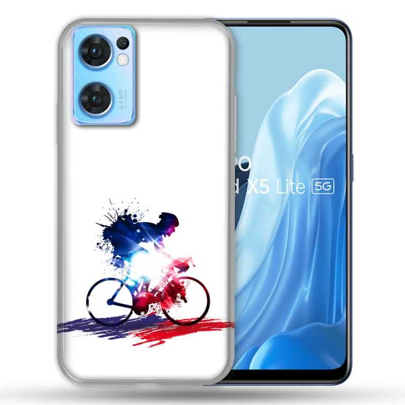 Coque Pour Oppo Find X5 Lite / Reno 7 Sport Cyclisme France