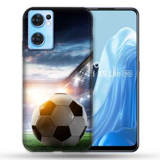 Coque Pour Oppo Find X5 Lite / Reno 7 Sport Football Stade