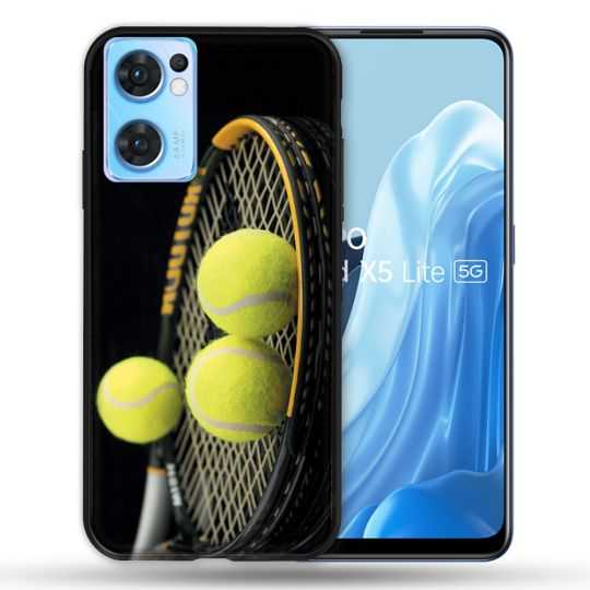 Coque Pour Oppo Find X5 Lite / Reno 7 Sport Tennis Balls