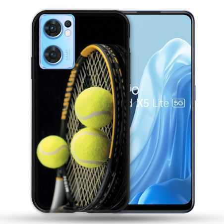 Coque Pour Oppo Find X5 Lite / Reno 7 Sport Tennis Balls