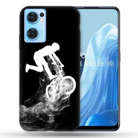 Coque Pour Oppo Find X5 Lite / Reno 7 Sport VTT Noir