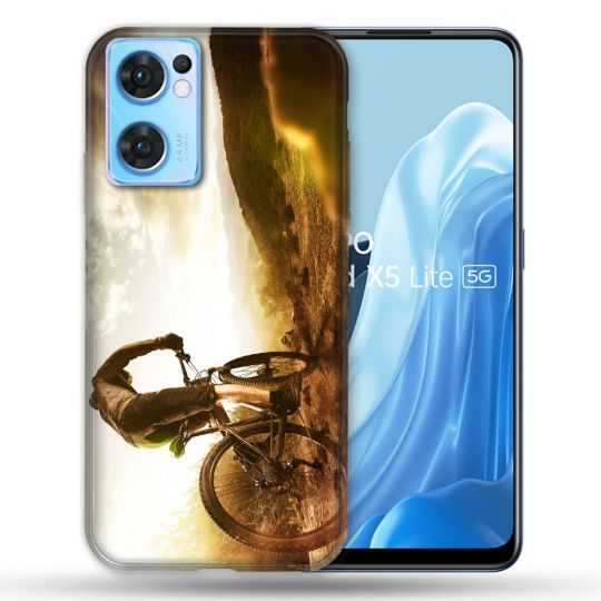 Coque Pour Oppo Find X5 Lite / Reno 7 Sport VTT Soleil