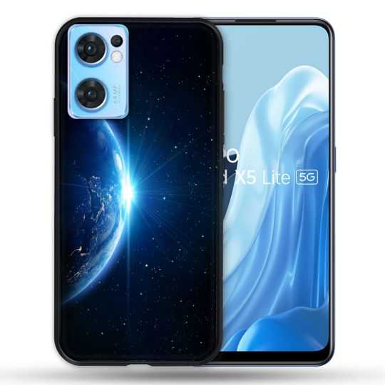 Coque Pour Oppo Find X5 Lite / Reno 7 Univers Planete Terre