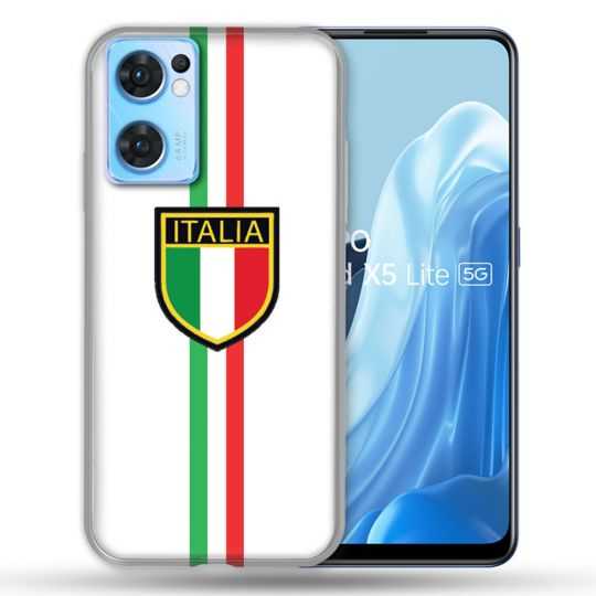Coque Pour Oppo Find X5 Lite / Reno 7 Voyage Italie 3 Blanc