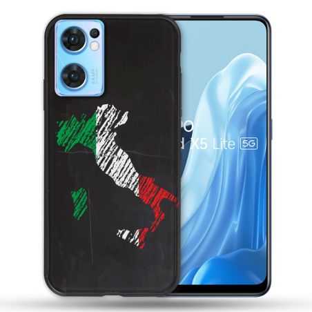 Coque Pour Oppo Find X5 Lite / Reno 7 Voyage Italie Botte