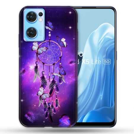 Coque Pour Oppo Find X5 Lite / Reno 7 Zen Attrape Reve Papillon