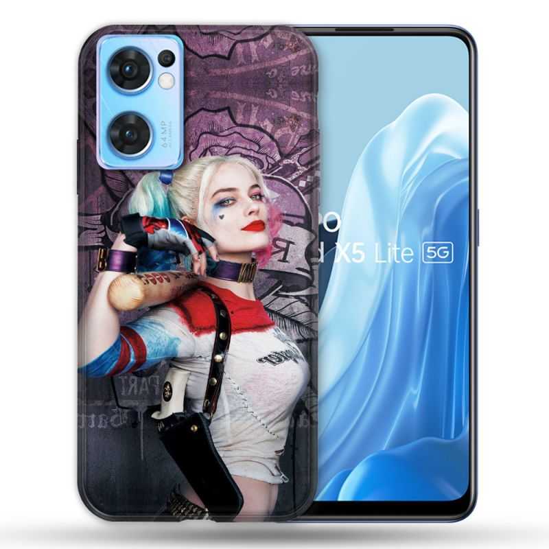 Coque Pour Oppo Find X5 Lite / Reno 7 Harley Quinn Batte