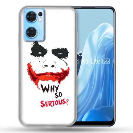 Coque Pour Oppo Find X5 Lite / Reno 7 Joker Blanc