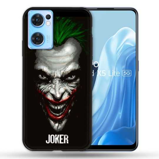 Coque Pour Oppo Find X5 Lite / Reno 7 Joker Noir
