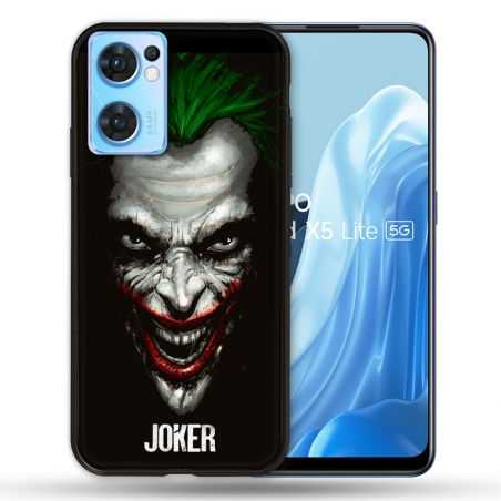 Coque Pour Oppo Find X5 Lite / Reno 7 Joker Noir