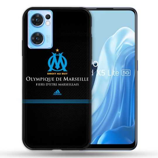 Coque Pour Oppo Find X5 Lite / Reno 7 Olympique Marseille OM Fier etre Marseillais