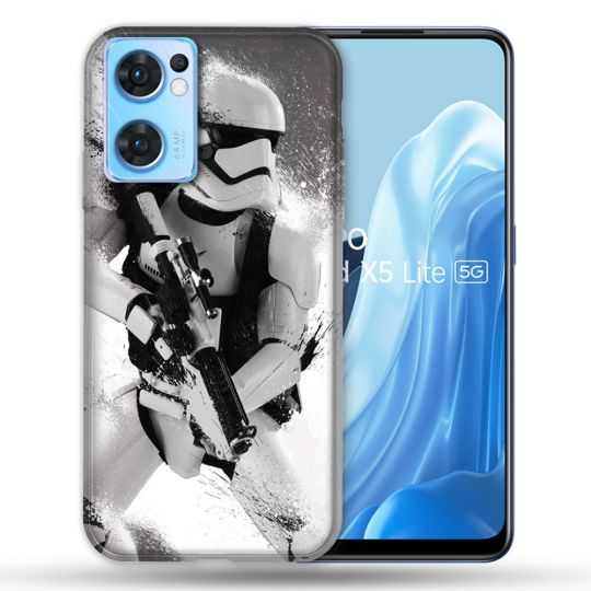 Coque Pour Oppo Find X5 Lite / Reno 7 Star Wars - Trooper