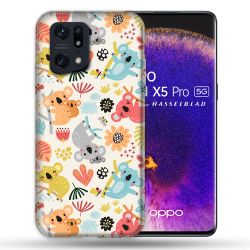 Coque Pour Oppo Find X5 Pro Animal Koala Pattern