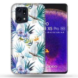 Coque Pour Oppo Find X5 Pro Animal Perroquet Peinture