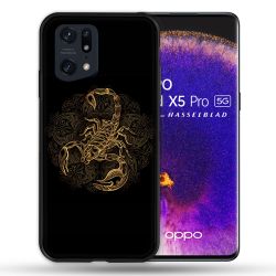 Coque Pour Oppo Find X5 Pro Animal Scorpion Fresque