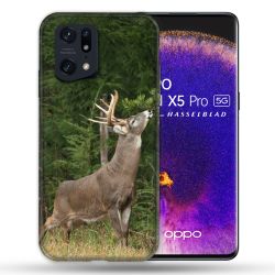 Coque Pour Oppo Find X5 Pro Chasse Cerf