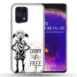Coque Pour Oppo Find X5 Pro Harry Potter Dobby Free Blanc