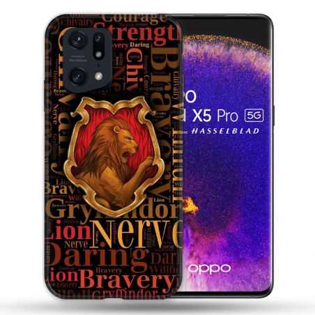Coque Pour Oppo Find X5 Pro Harry Potter Griffondor