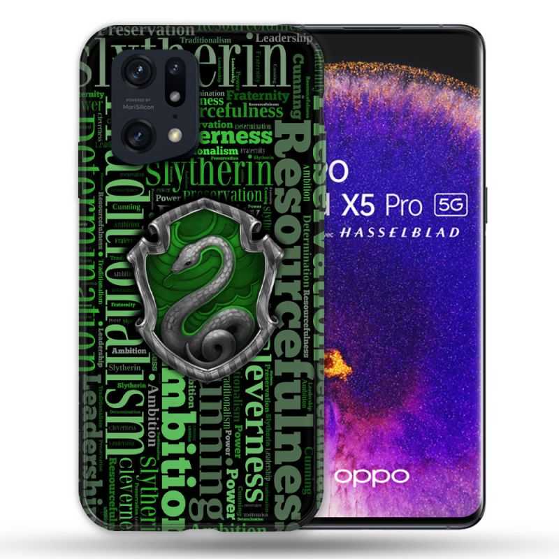 Coque Pour Oppo Find X5 Pro Harry Potter Serpentar