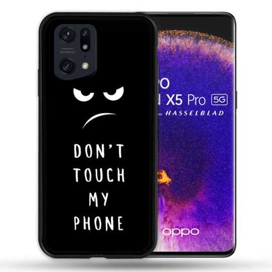 Coque Pour Oppo Find X5 Pro Humour Don't Touch